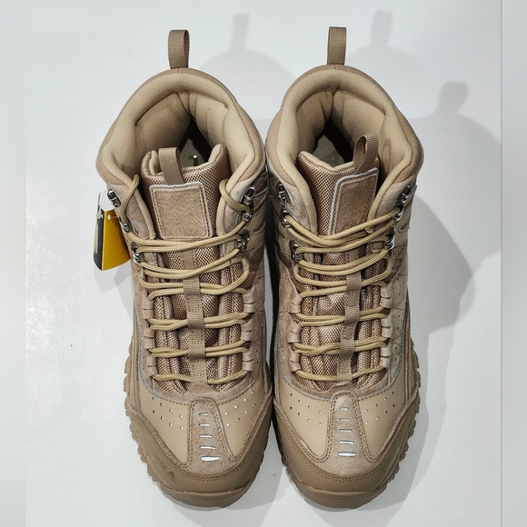 Fila Beige Armada Vibram Lace Up Hiking Boot 1JM01688-200 Men's Size 11 US NWT - Picture 4 of 8